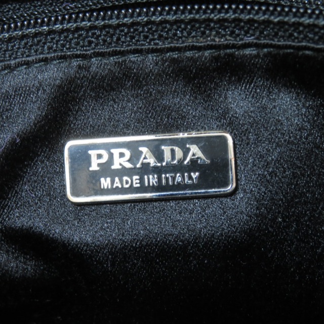 PRADAプラダB11010ロゴプレートハンドバッグファーレディース