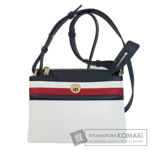 TOMMY HILFIGER トミー・ヒルフィガー トリコロールカラー ショルダー 