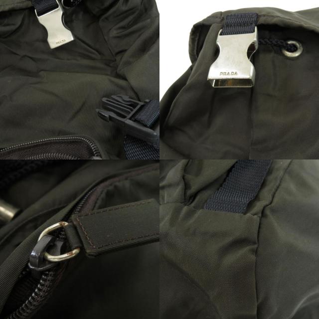 PRADA プラダ V135 ロゴ金具 リュック・デイパック ナイロン素材