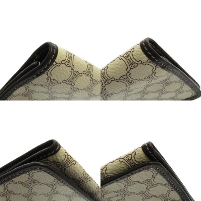 CELINE マカダム柄　名刺入れ CELINE セリーヌ カードケース 名刺入れ パスケース レディース