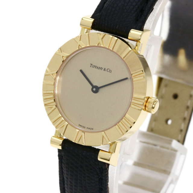 TIFFANY&Co. ティファニー D286753 アトラス 腕時計 OH済 K18
