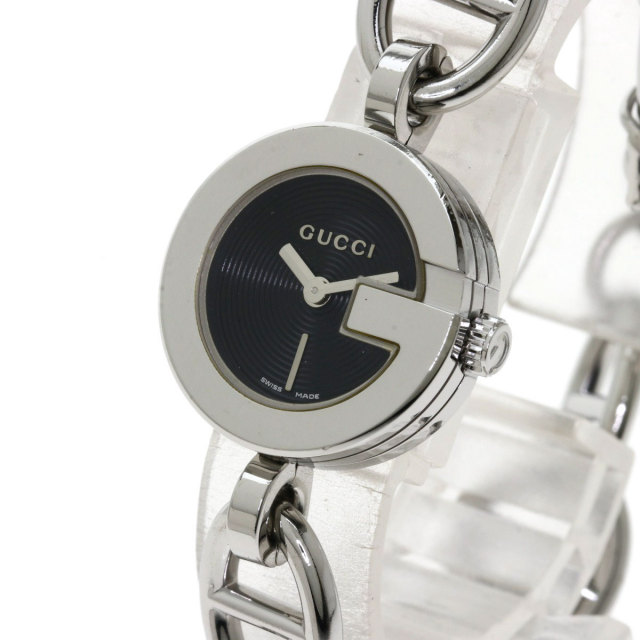 GUCCI グッチ 107 G チャーム ブレスウォッチ 腕時計 ステンレス  