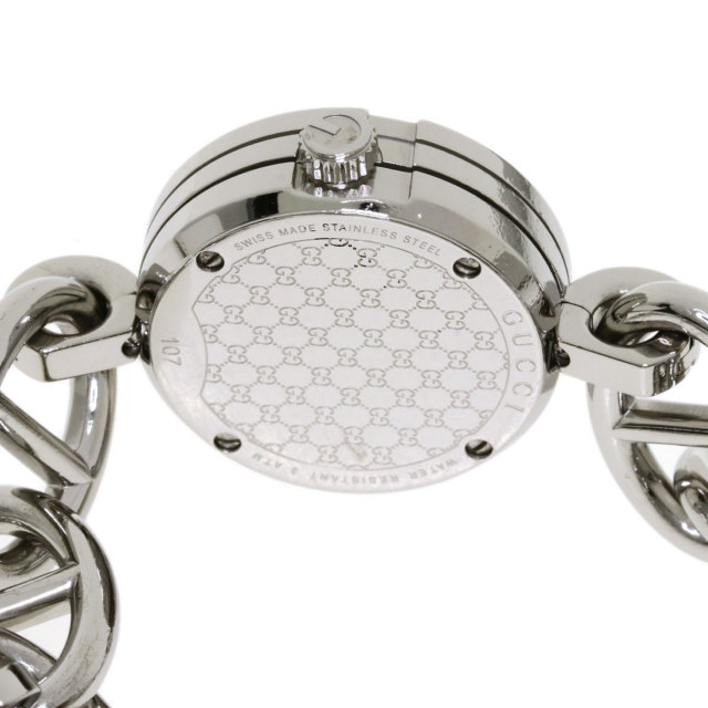 GUCCI グッチ 107 G チャーム ブレスウォッチ 腕時計 ステンレス  