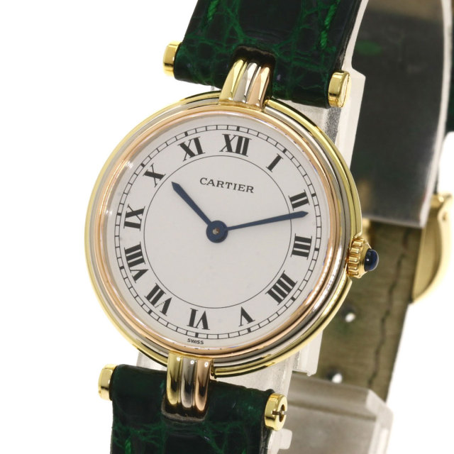 CARTIER カルティエ マスト ヴァンドームSM トリニティー 腕時計 K18 