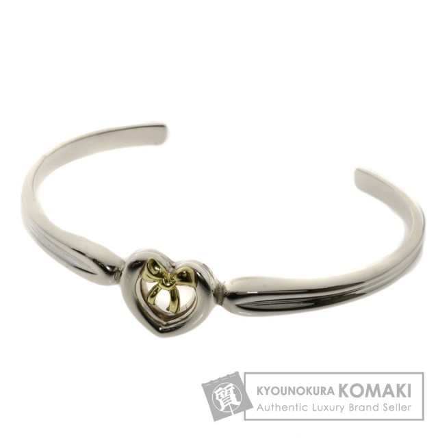 TIFFANY&Co. ティファニー ハートリボン バングル ブレスレット 