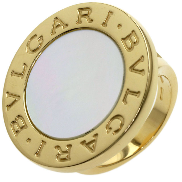 ブルガリ ブルガリブルガリ ビッグシェル リング 指輪 11号 18金 K18  