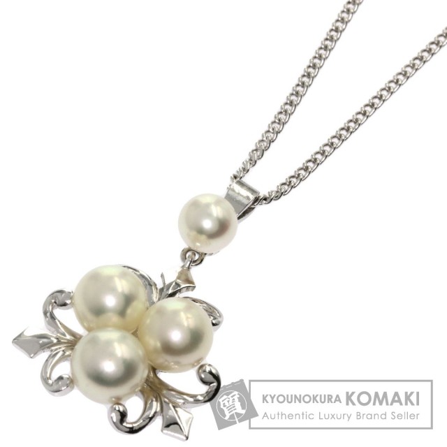 MIKIMOTO アコヤ真珠 パール SILVER シルバー ネックレス