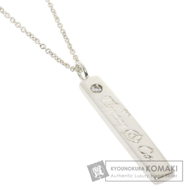 TIFFANY&Co. ティファニー ノーツ 1P ダイヤモンド ネックレス 