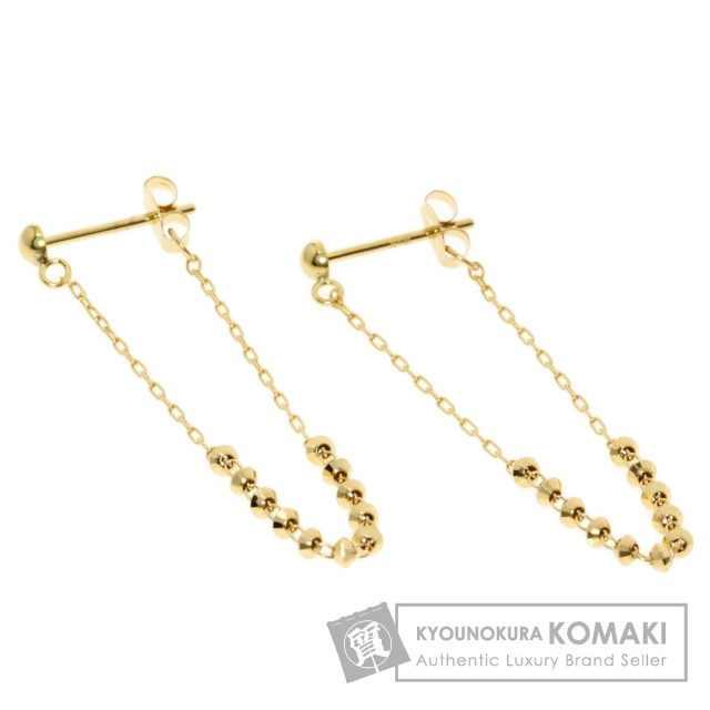 AHKAH アーカー ミモザ ピアス K18イエローゴールド レディース