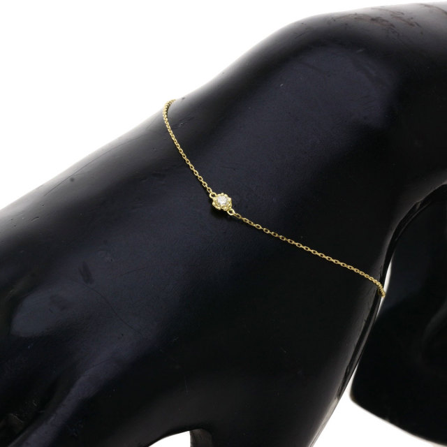 AHKAH アーカー ティア ダイヤモンド ブレスレット K18イエロー 