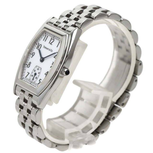 ❤️Tiffany自動巻きマ-クク-ペスミニセコンド時計ss×ss長さ15.5c 