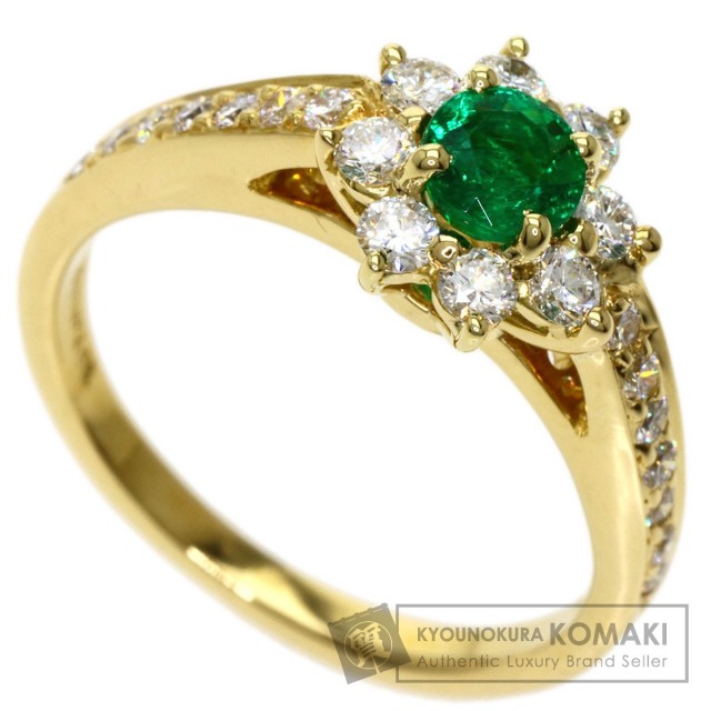 TIFFANY&Co. ティファニー フローラ コンティニュアスロウ エメラルド  