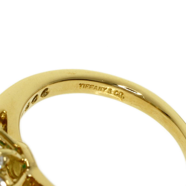 TIFFANY&Co. ティファニー フローラ コンティニュアスロウ エメラルド  