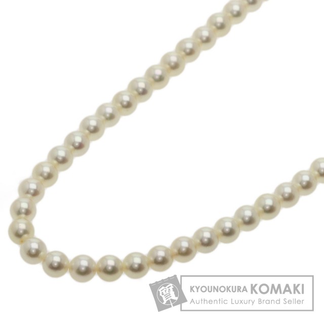 MIKIMOTO ミキモト ベビーパール 真珠 ロング ネックレス K14ホワイト  