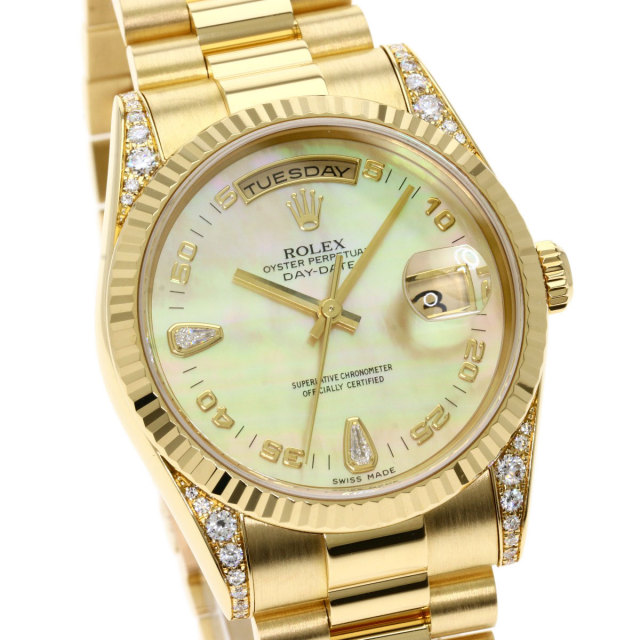 さら様 リクエスト 2点 まとめ商品 ROLEX ロレックス 118338 デイデイト 2P ダイヤモンド