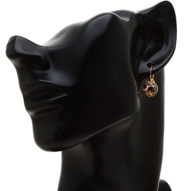 SWAROVSKI スワロフスキー ドロップピアス ピアス 金属製