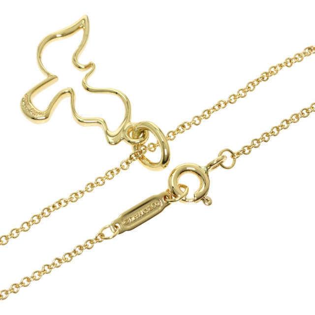 TIFFANY&Co. ティファニー バードモチーフ ネックレス K18イエロー 