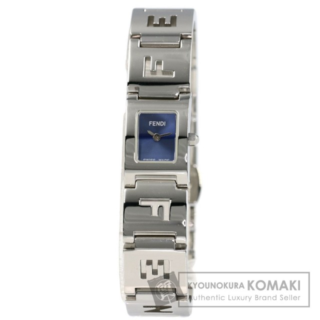 FENDI フェンディ 3150L スクエアフェイス 腕時計 ステンレススチール  