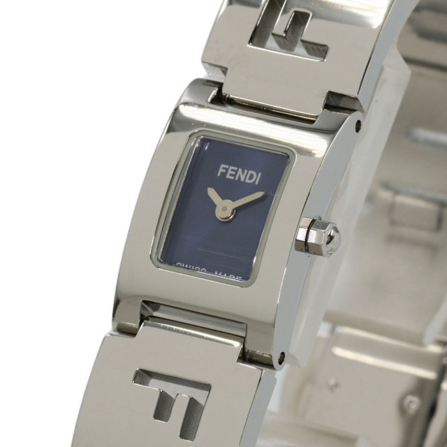 FENDI フェンディ 3150L スクエアフェイス 腕時計 ステンレススチール  
