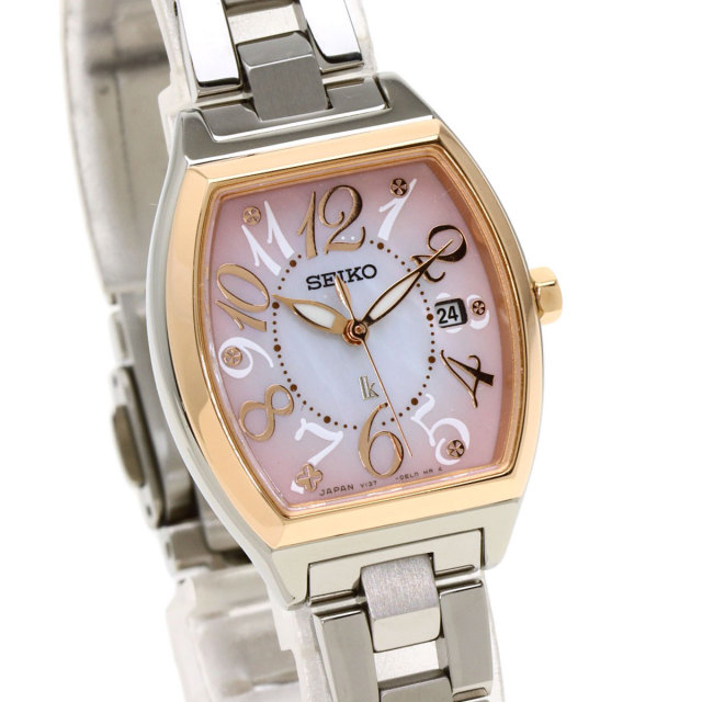 SEIKO セイコー SSVN026 ルキア 腕時計 ステンレススチール/SS/GP