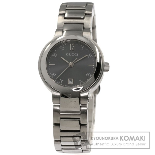 GUCCI グッチ 8900L ラウンドフェイス 腕時計 ステンレススチール/SS  