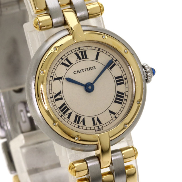CARTIER カルティエ パンテール SM ラウンド 腕時計 OH済