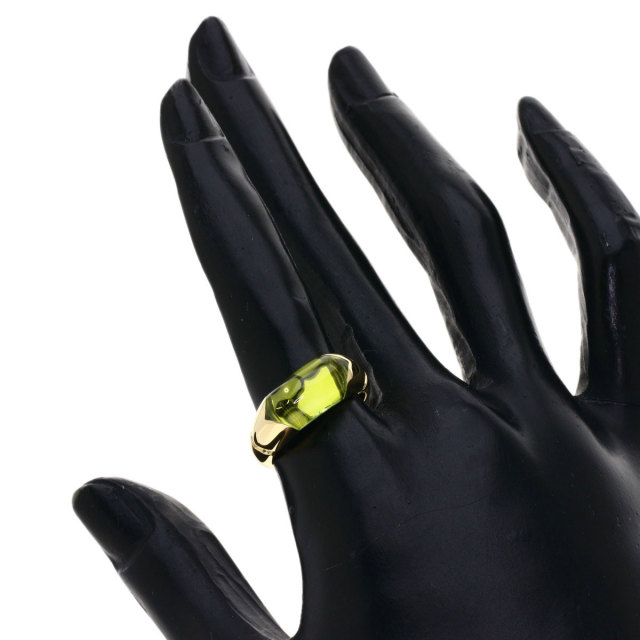 BVLGARI ブルガリ チェルタウラ ペリドット リング・指輪 K18