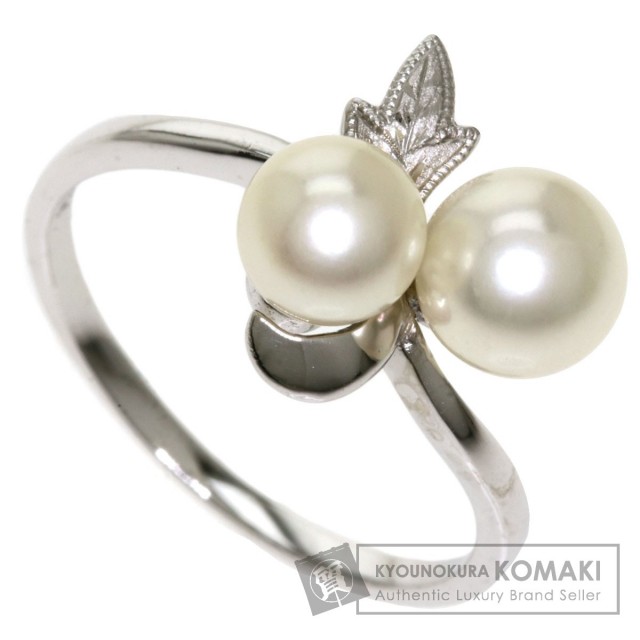 MIKIMOTO ミキモト パール 真珠 リング・指輪 K14ホワイト