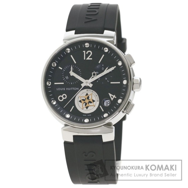 LOUIS VUITTON ルイヴィトン Q8D11 タンブール ムーンスター GM 腕時計  