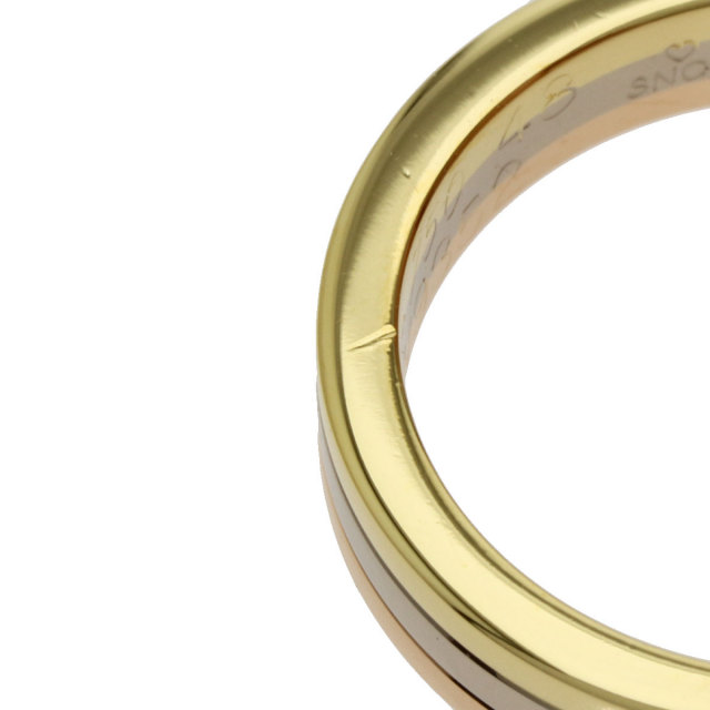 CARTIER カルティエ スリーゴールド ウエディング #48 リング・指輪  