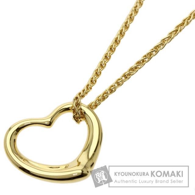 TIFFANY&Co. ティファニー オープンハート ラージ ネックレス