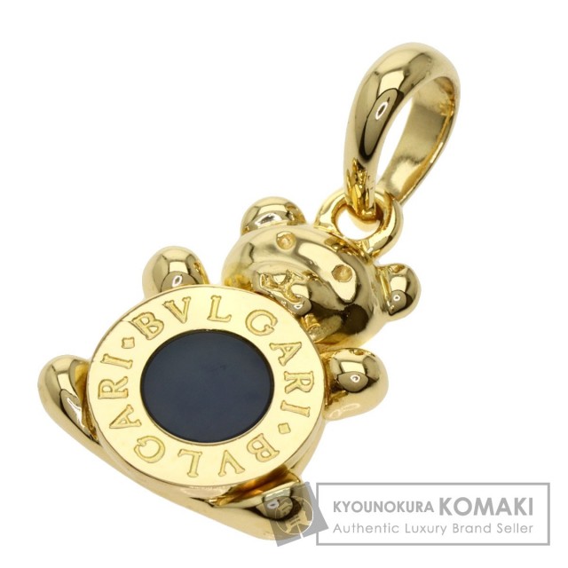 BVLGARI ブルガリ ブルガリブルガリ ベアーモチーフ カルセドニー 