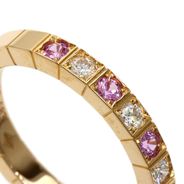 CARTIER カルティエ ラニエール ハーフ ピンクサファイア ダイヤモンド  