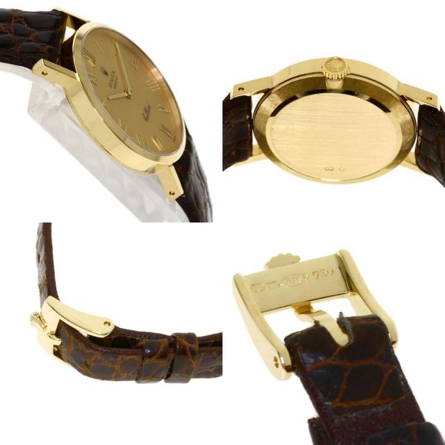ROLEX ロレックス 4109/8 チェリーニ 腕時計 K18イエロー