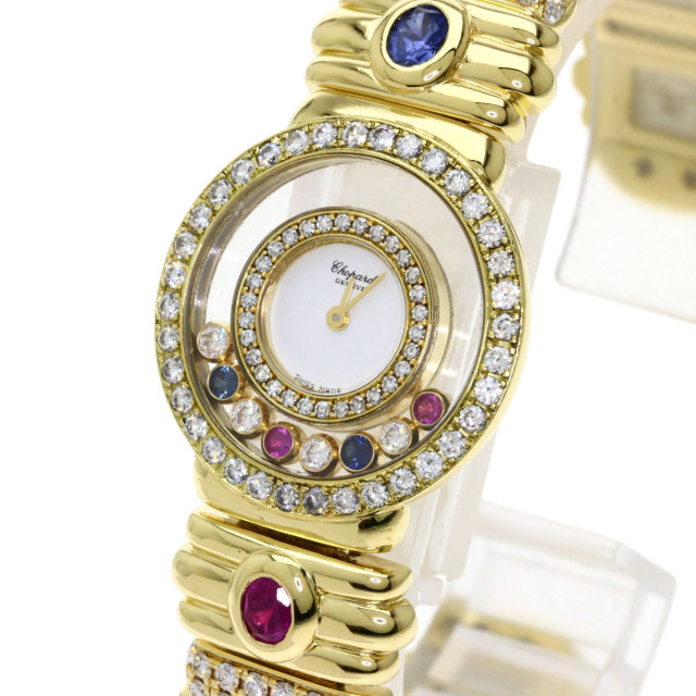Chopard ショパール ハッピーダイヤモンド ルビー サファイア  