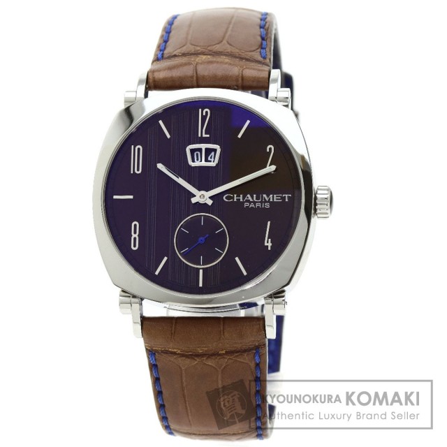 Chaumet ショーメ ダンディ グランドデイト 腕時計 OH済 ステンレス  