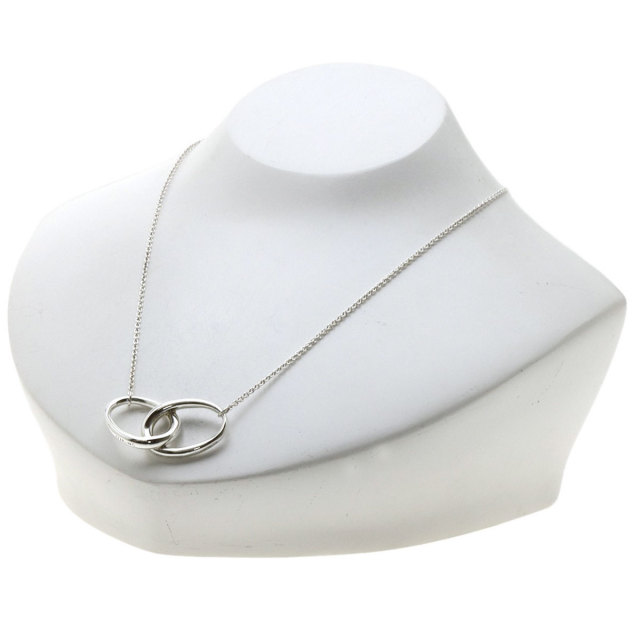TIFFANY&Co. ティファニー ダブルループ ネックレス シルバー レディース