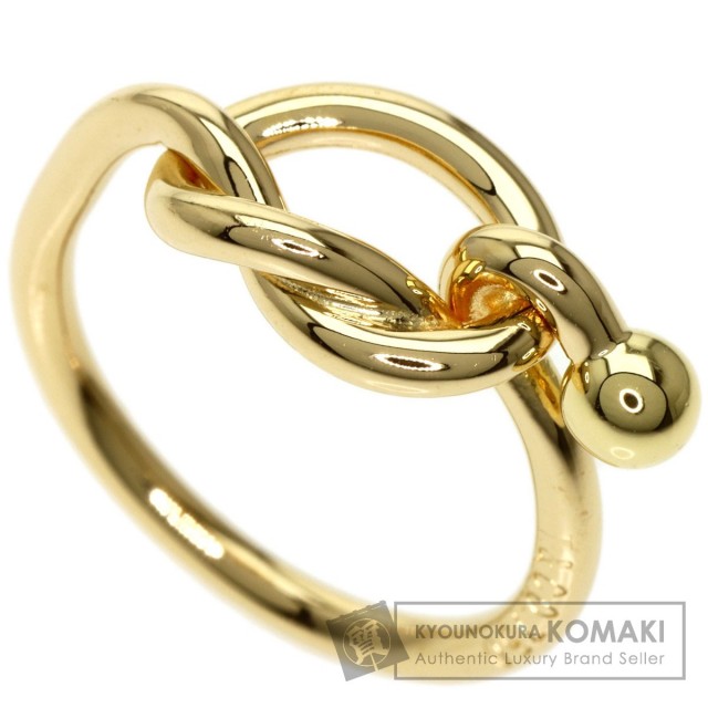 ティファニー　ラブノット　リング　ゴールド TIFFANY&Co. ティファニー ラブノット リング・指輪 K18イエロー