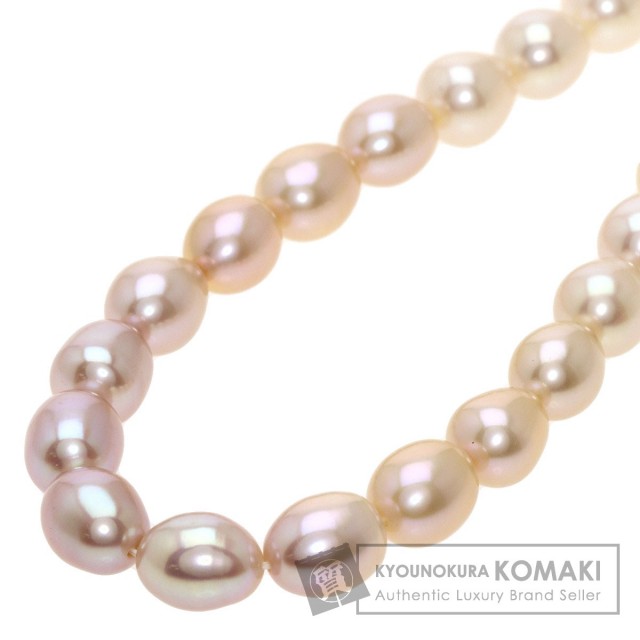 MIKIMOTO ミキモト グラデーション パール 真珠 ネックレス K18 