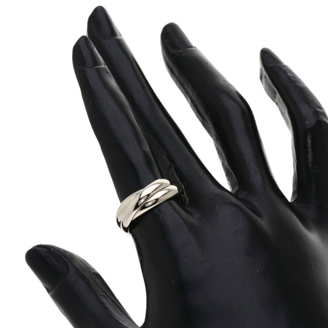 CARTIER カルティエ トリニティ #51 リング・指輪 K18ホワイトゴールド  