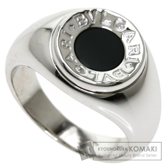 BVLGARI ブルガリ ブルガリブルガリ オニキス リング・指輪 K18  