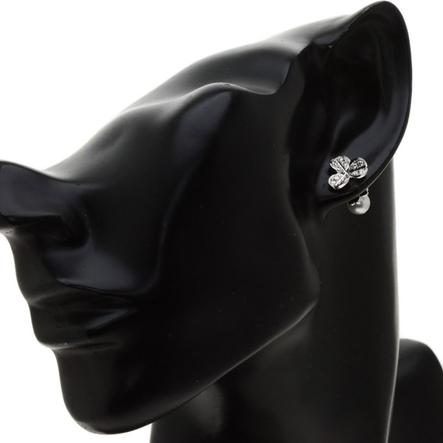MIKIMOTO ミキモト フォーチュンリーブス ダイヤモンド パール 真珠 