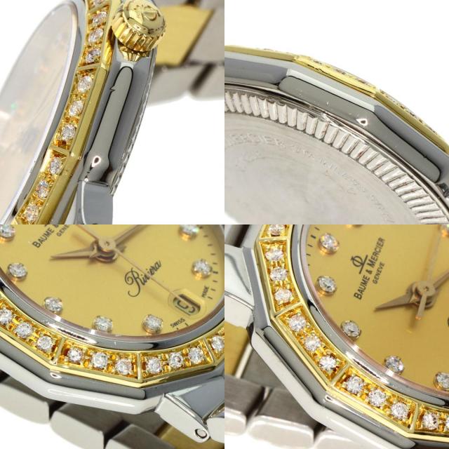 Baume & Mercier ボーム＆メルシェ 5231 リビエラ ダイヤモンド 腕時計  