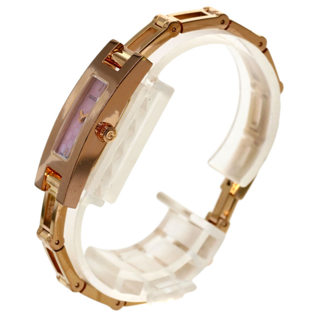 美品 3900L GUCCI グッチ ゴールドカラー スクエア レディース GUCCI グッチ 3900L スクエアフェイス 腕時計 GP/GP レディース [中古