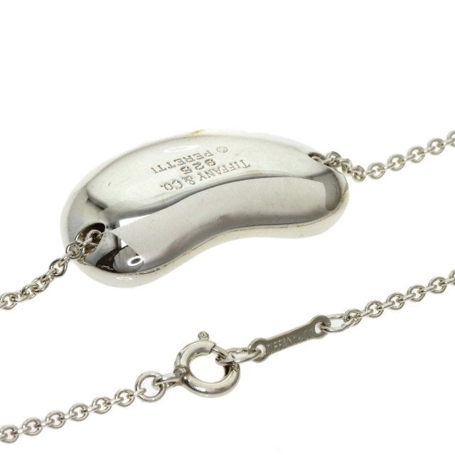 TIFFANY&Co. ティファニー ビーン ラージ ロング ネックレス シルバー 