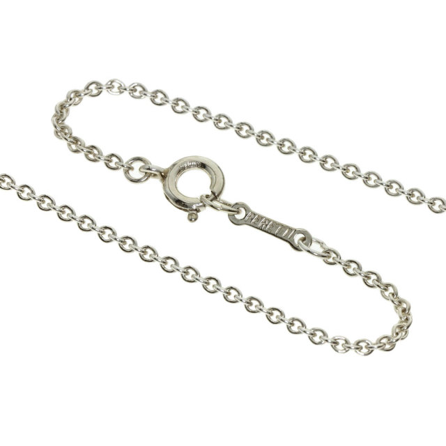 TIFFANY&Co. ティファニー ビーン ラージ ロング ネックレス シルバー 