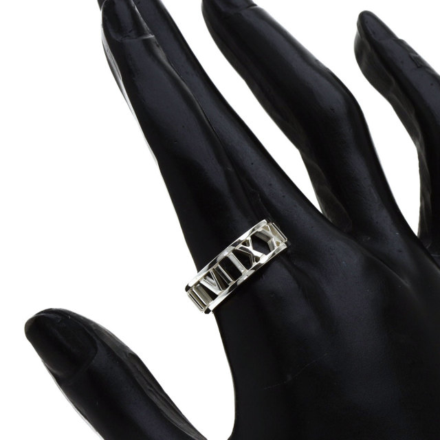 TIFFANY&Co.(ティファニー) リング美品 アトラスオープン シルバー