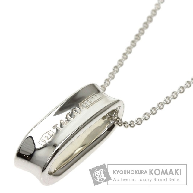 TIFFANY&Co. ティファニー 1837 ループ オーバル ネックレス シルバー  