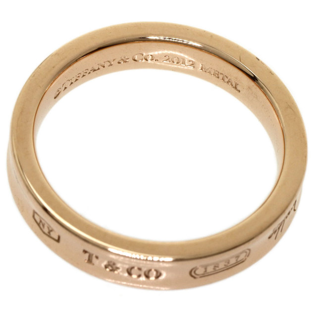 TIFFANY＆Co. ティファニー 1837 ナローバンドリング 750 K18YG 6.6g 