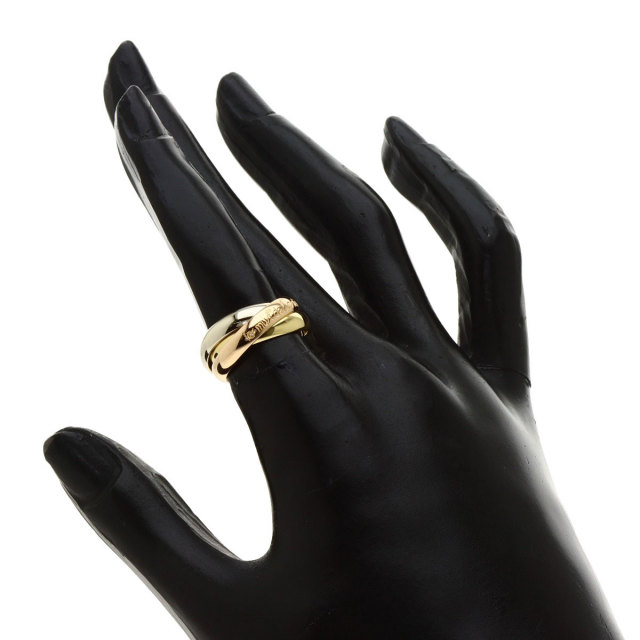CARTIER カルティエ トリニティ #48 リング・指輪 K18イエローゴールド  